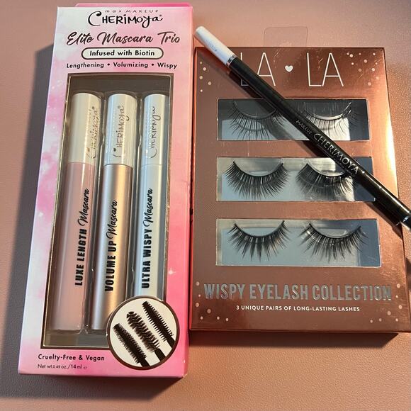 Eye Makeup Bundle Mascara Lashes and Liner - Picture 2 of 8